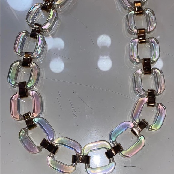 Iridescent chain link necklace - Picture 1 of 1